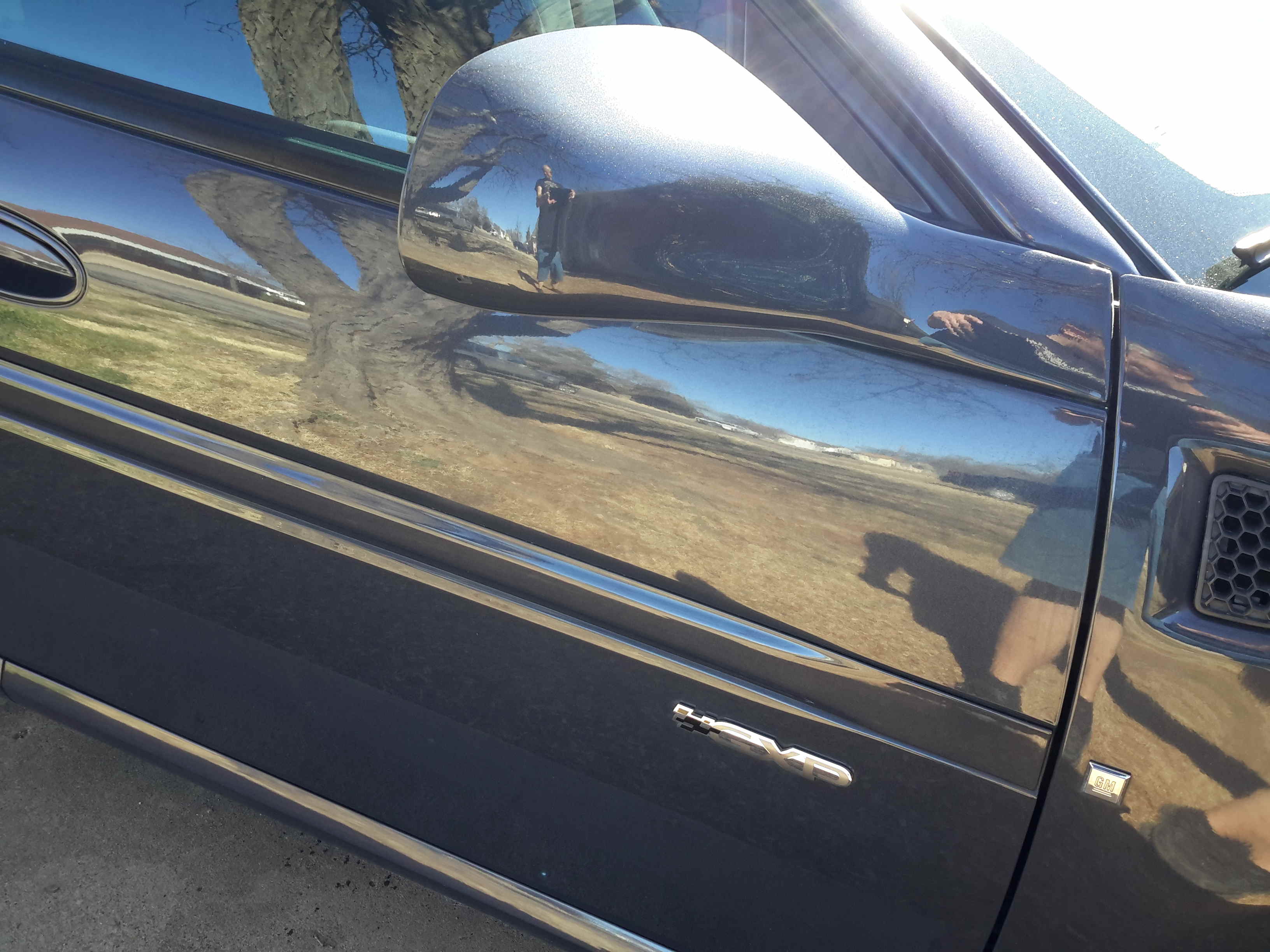 After scuff mark is removed