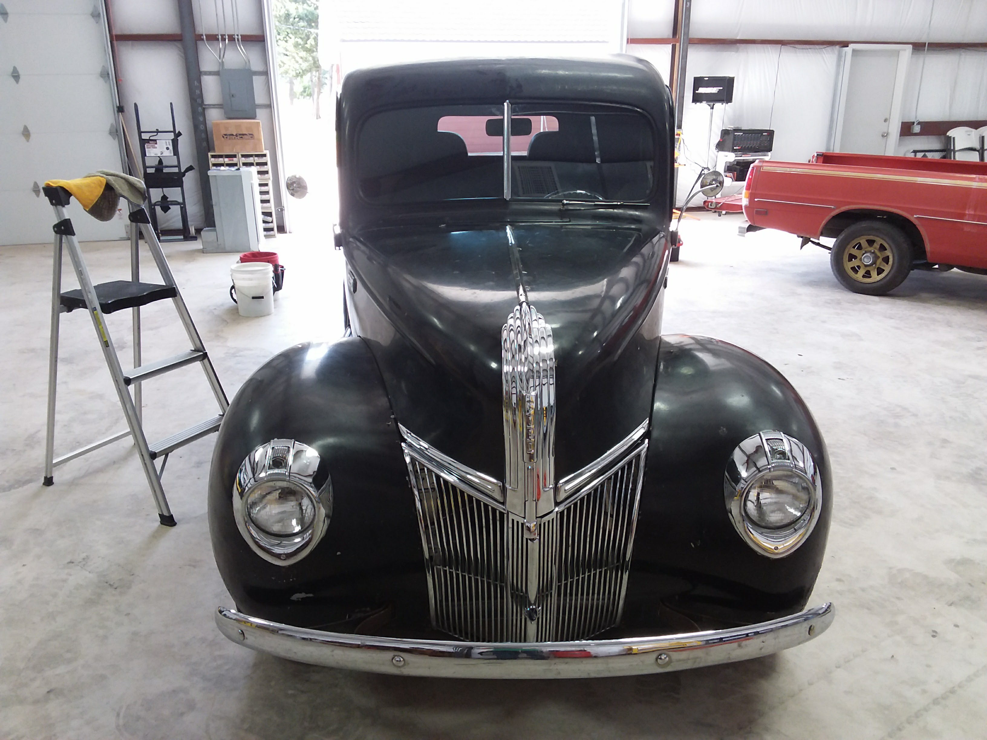 1952 Ford F100 Before All-in-One Paint Correction