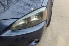 Before Headlight restoration